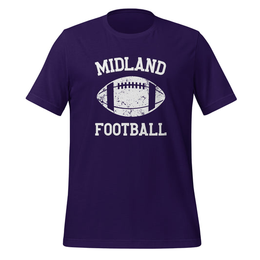Midland Michigan Football Short Sleeve Unisex t-shirt