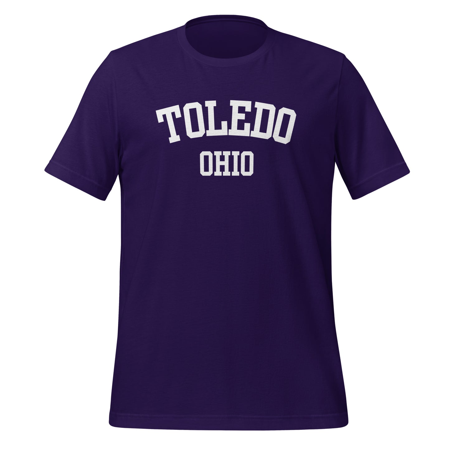 Toledo Ohio Block Short Sleeve Unisex T-Shirt