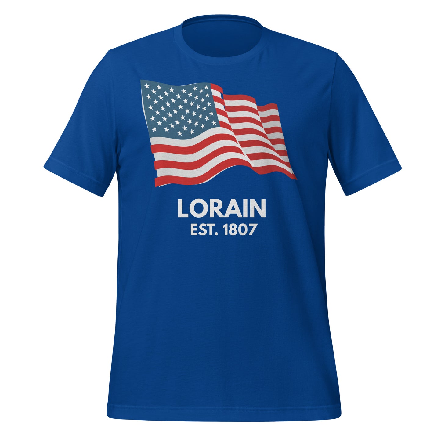 Lorain Ohio USA Short Sleeve Unisex t-shirt