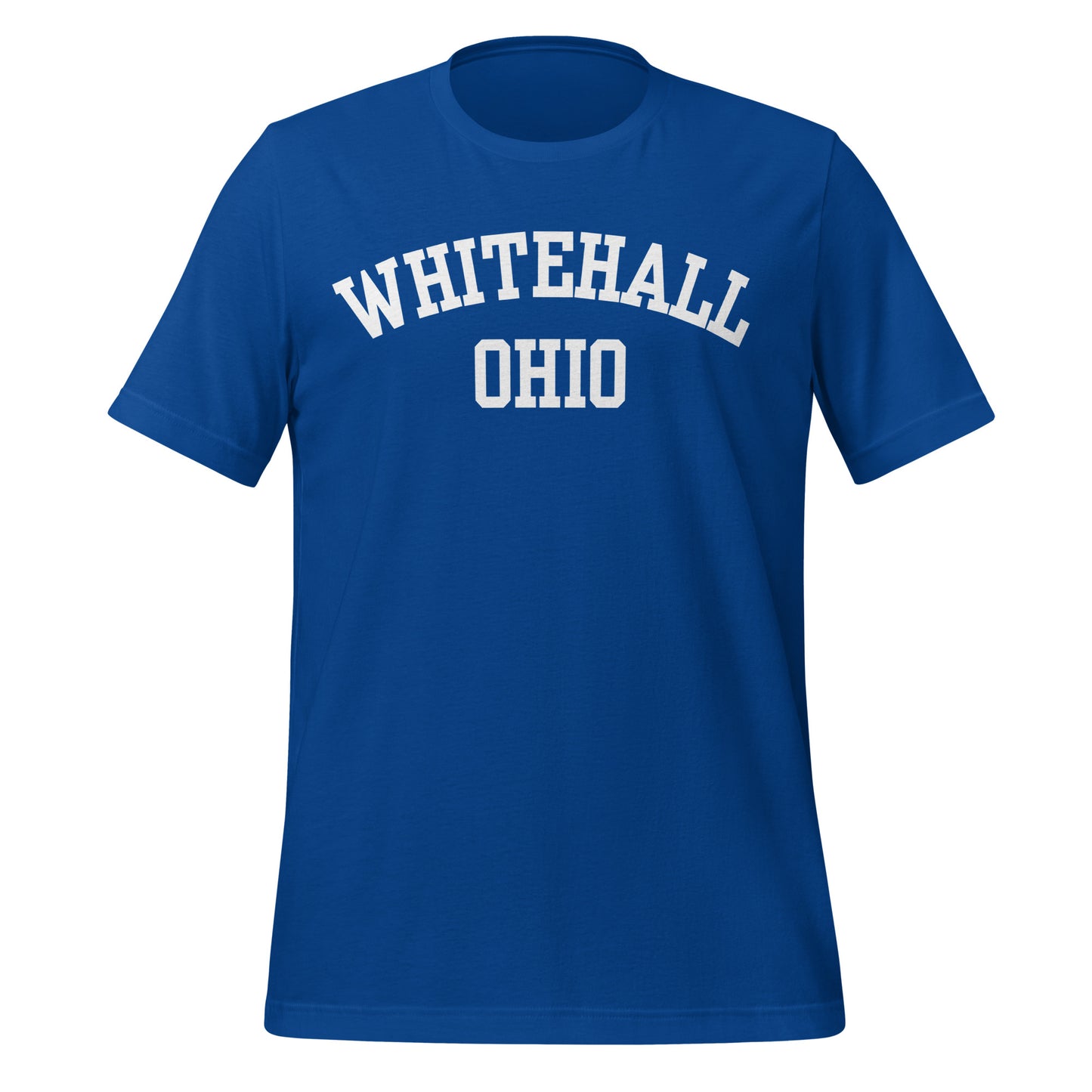 Whitehall Ohio Block Short Sleeve Unisex t-shirt
