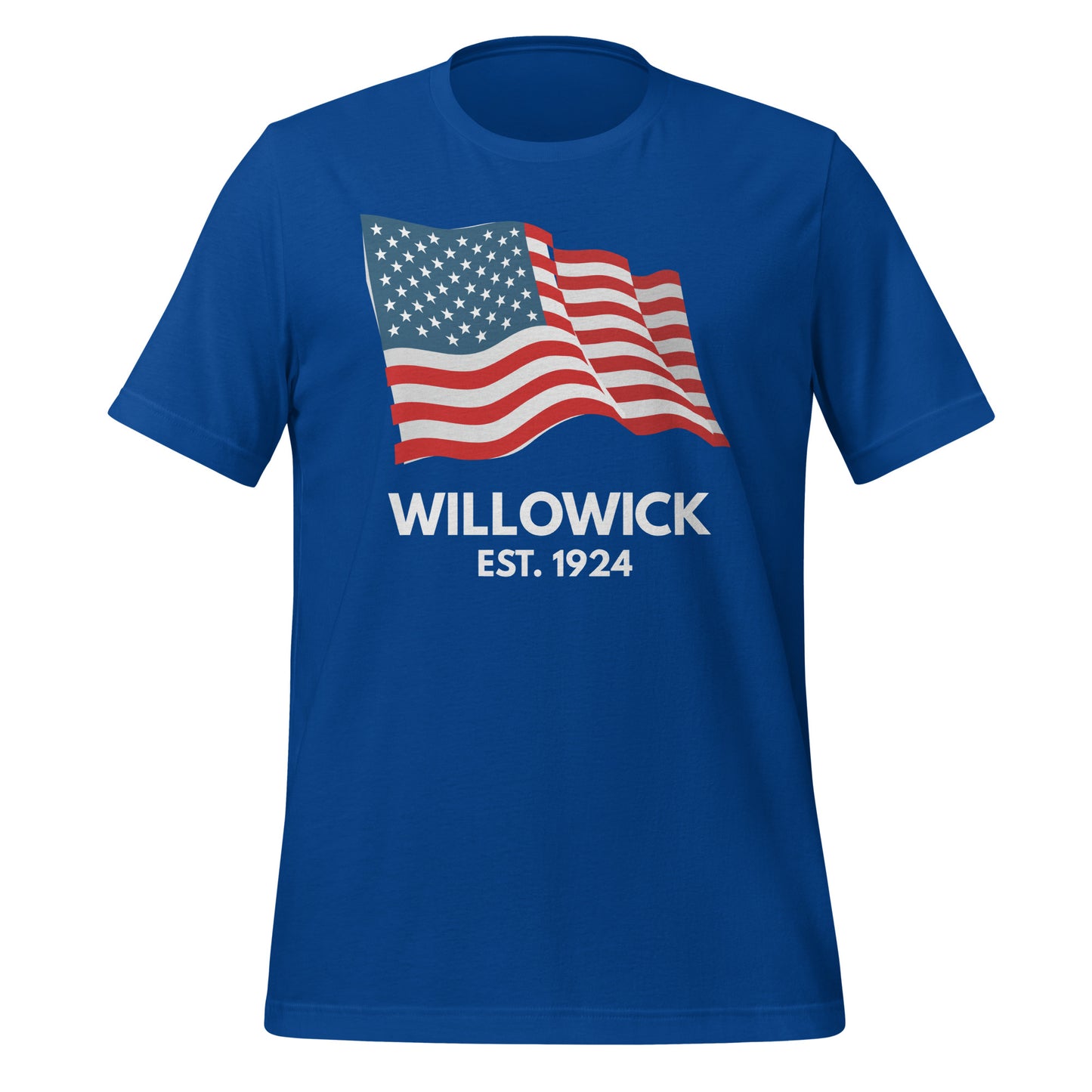 Willowick Ohio USA Short Sleeve Unisex t-shirt