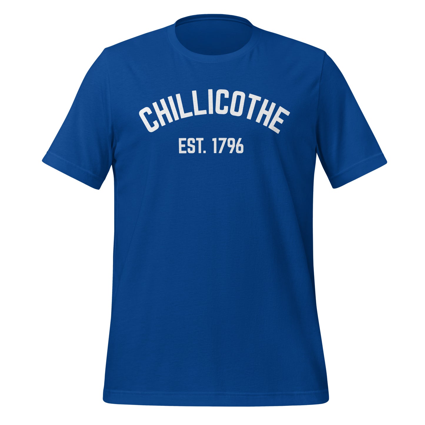 Chillicothe Ohio EST Short Sleeve Unisex t-shirt