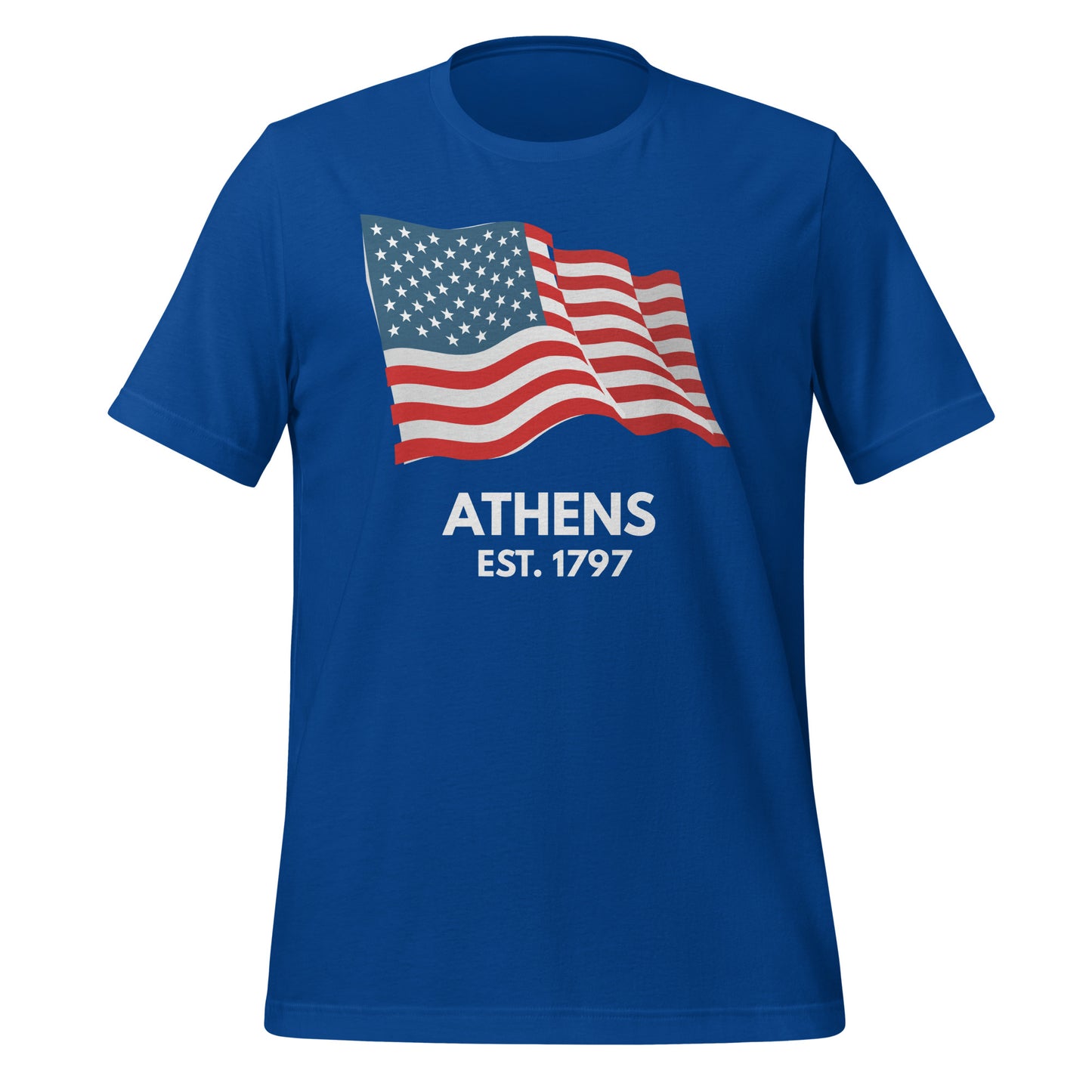 Athens Ohio USA Short Sleeve Unisex t-shirt