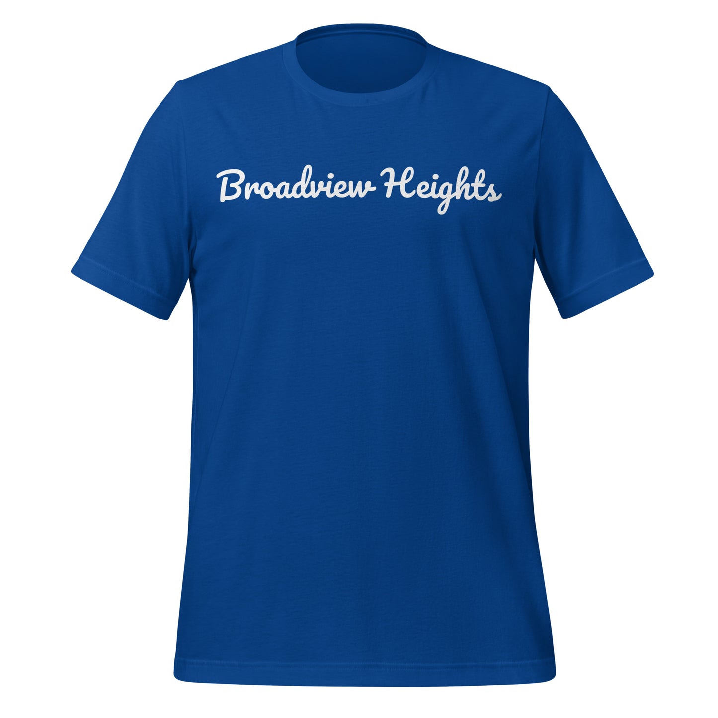Broadview Heights Ohio Solo Script Unisex t-shirt