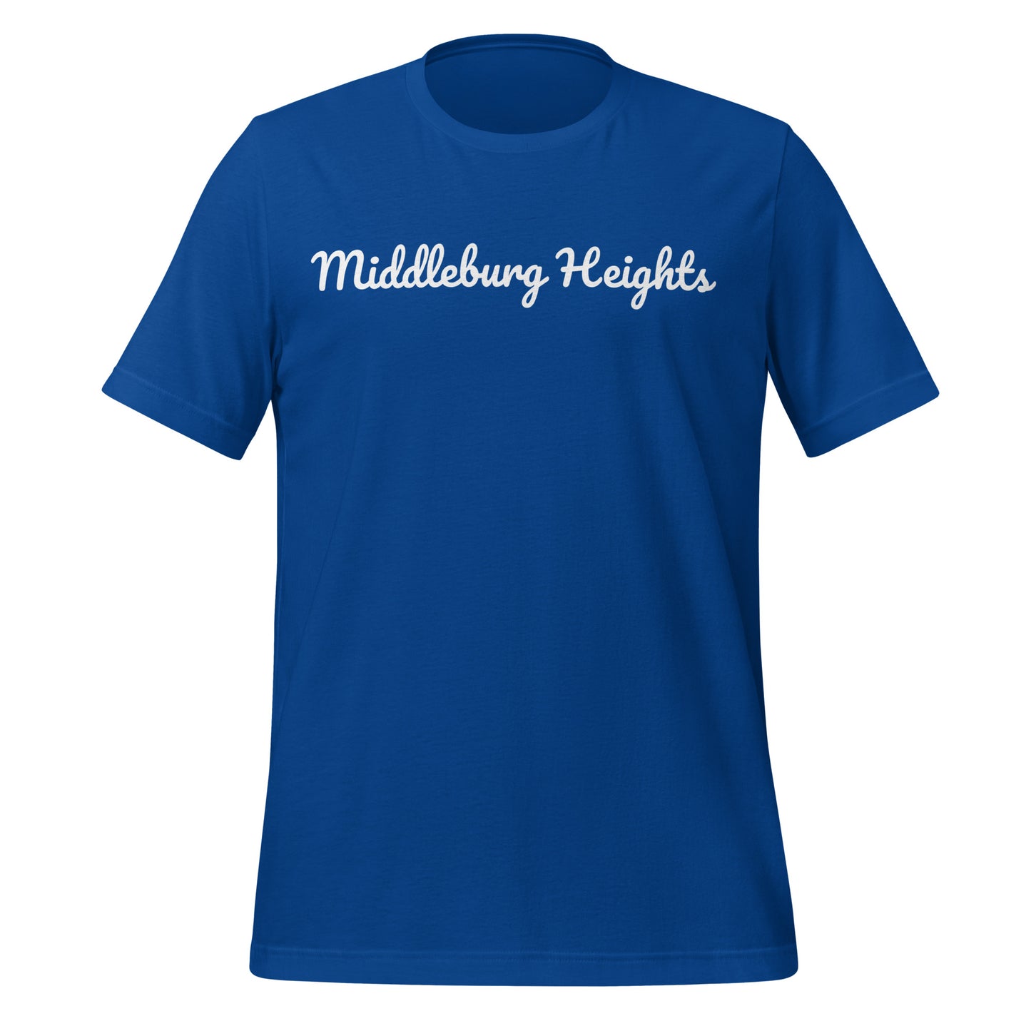 Middleburg Heights Ohio Solo Script Unisex t-shirt