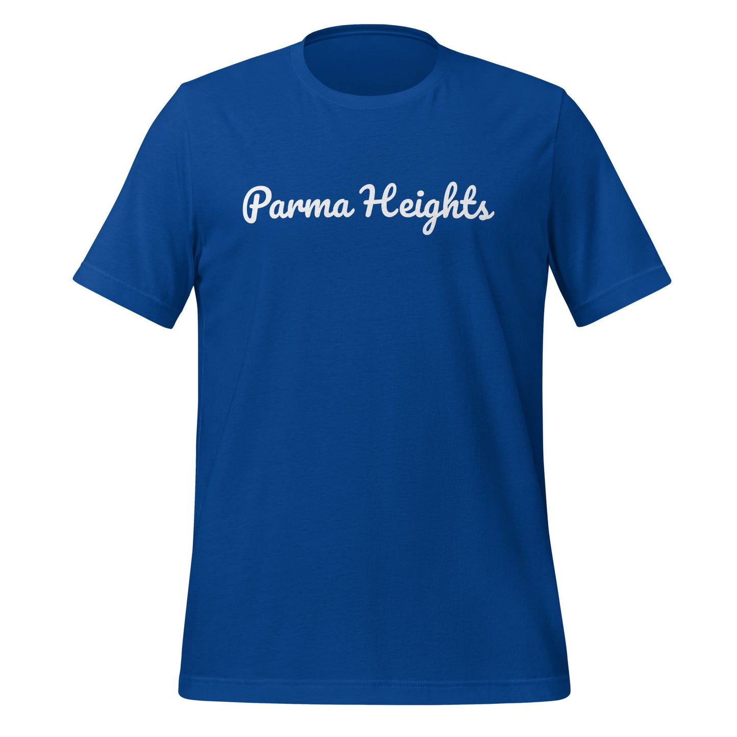 Parma Heights Ohio Solo Script Unisex t-shirt