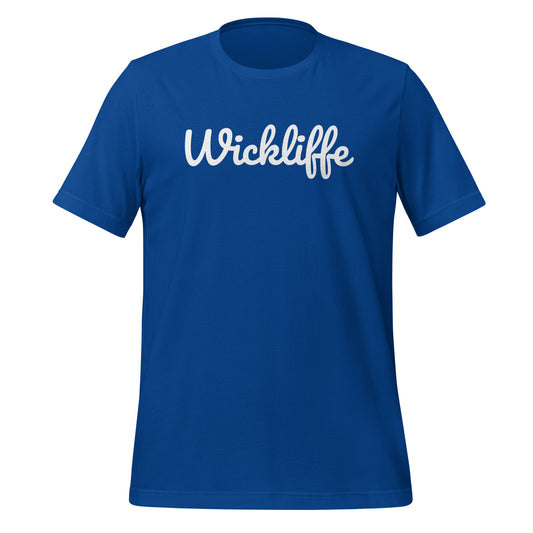 Wickliffe Ohio Solo Script Unisex t-shirt
