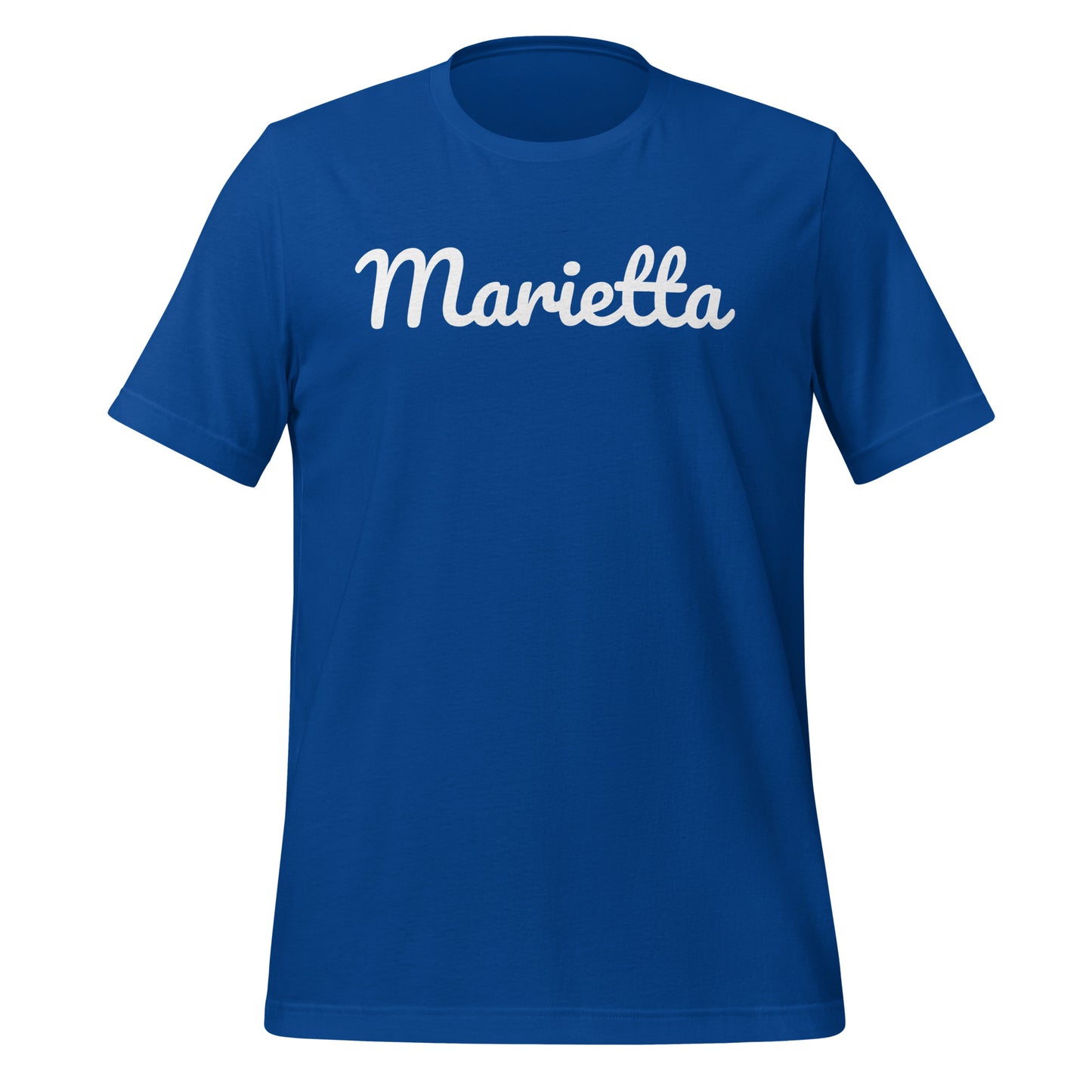 Marietta Ohio Solo Script Unisex t-shirt