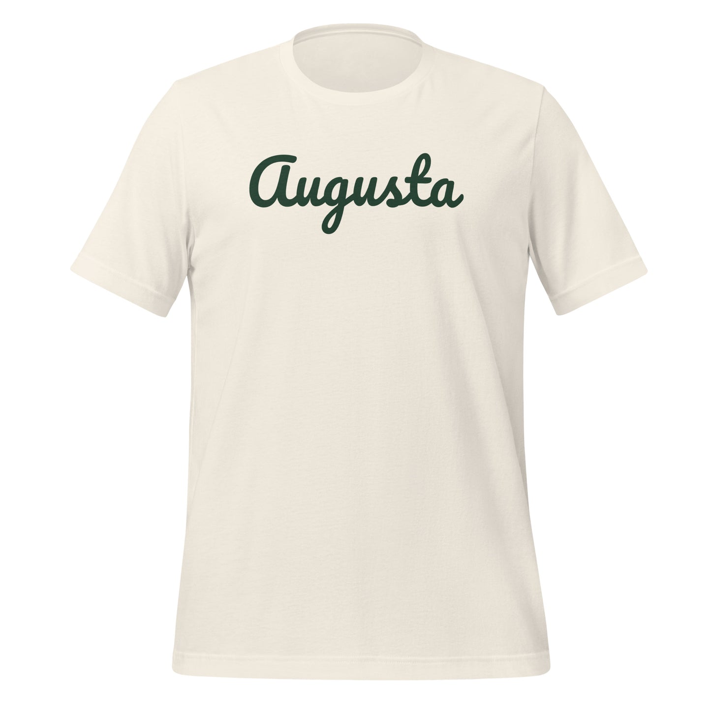 Augusta, Georgia Green Solo Script Unisex T-Shirt
