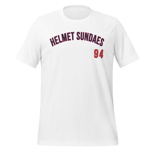 Cleveland Baseball - Helmet Sundaes 80's Jersey Unisex T-Shirt